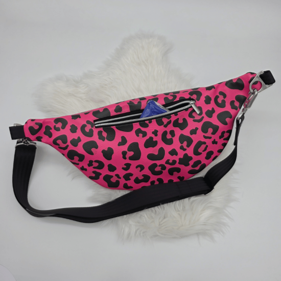 Gürteltasche / Crossbody Bag Junis - pinker Leo